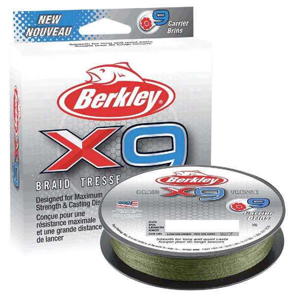 Tresse Berkley X9 Braid 150m