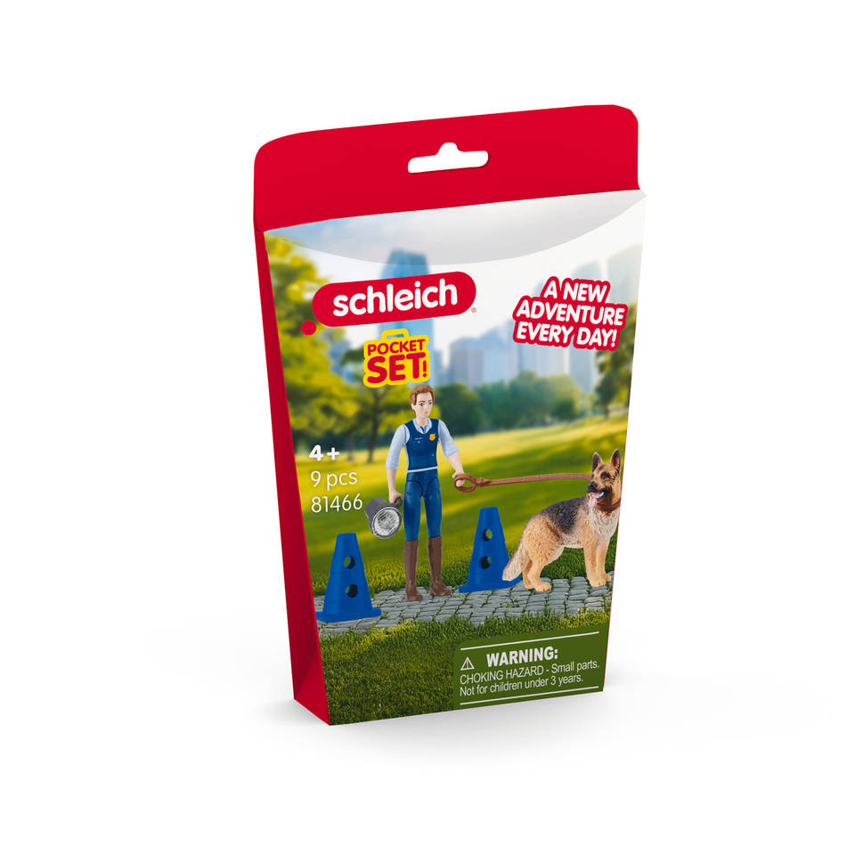 schleich POCKET SETS politie operatie 81466