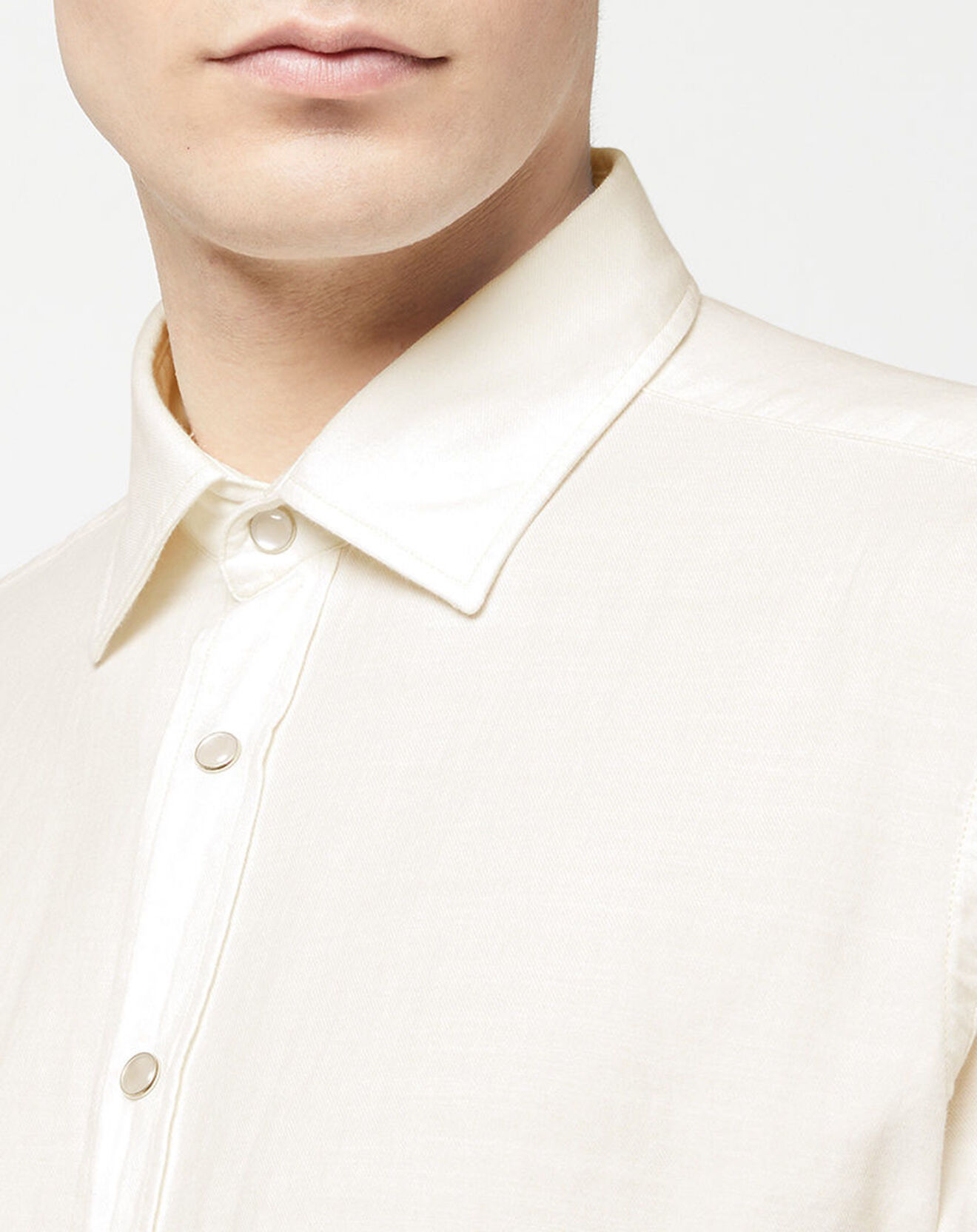 Hackett London Chemise Slim Fit beige clair