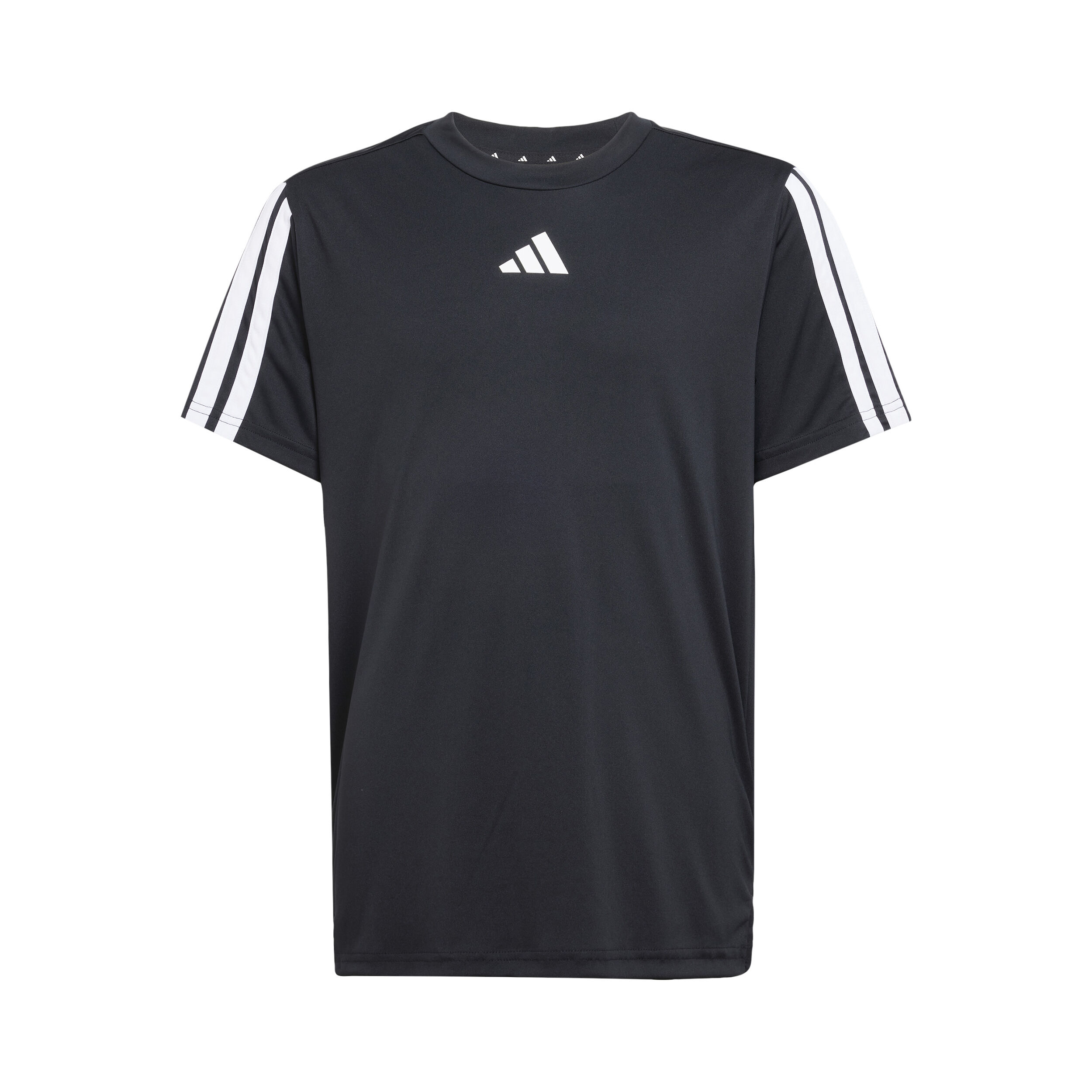 adidas Training Essentials 3 Stripes T-shirt Enfants - Noir , Blanc