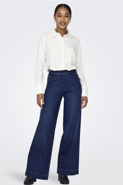 Only witte dames blouse