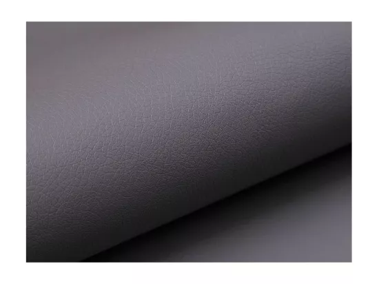 Canapé d'angle gauche convertible tissu gris foncé chiné et simili gris Marka 275cm