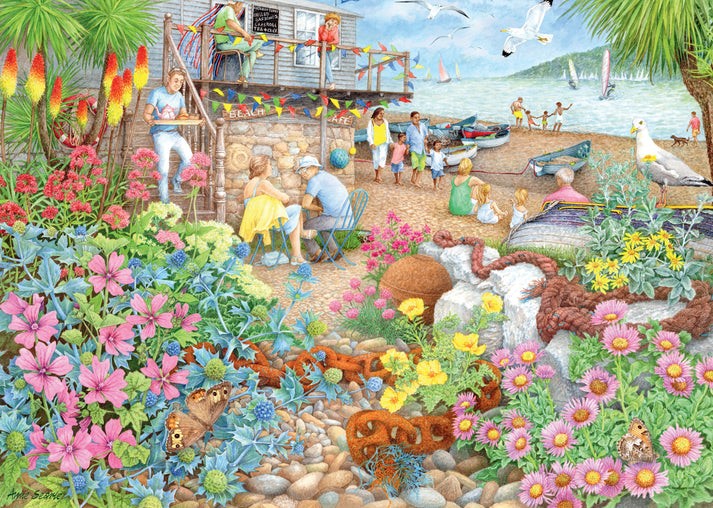 Ravensburger - Puslespil - Beach Garden Cafe 1000 brikker