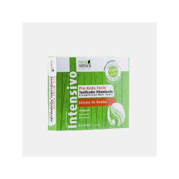 Real Natura Tonificador Vitaminado 6 Ampolas