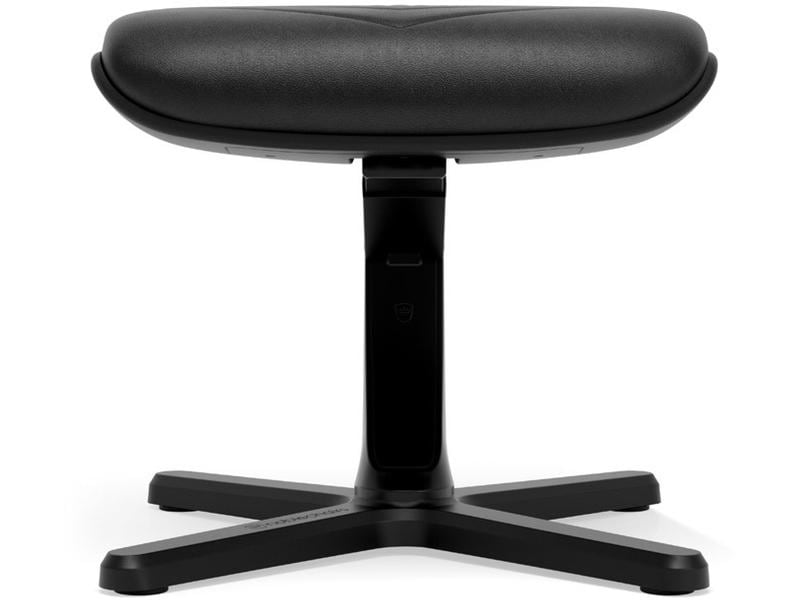 noblechairs Fussstütze 2 Echtleder Fussablage für Gaming-Stühle