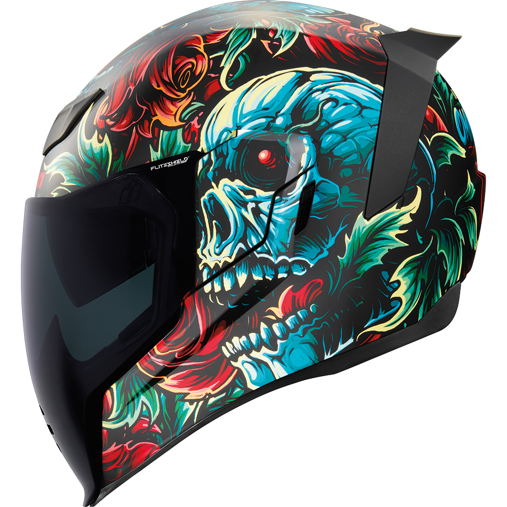 Icon - Casque Airflite Mips Omnicrux™ Noir / Bleu / Rouge / Vert