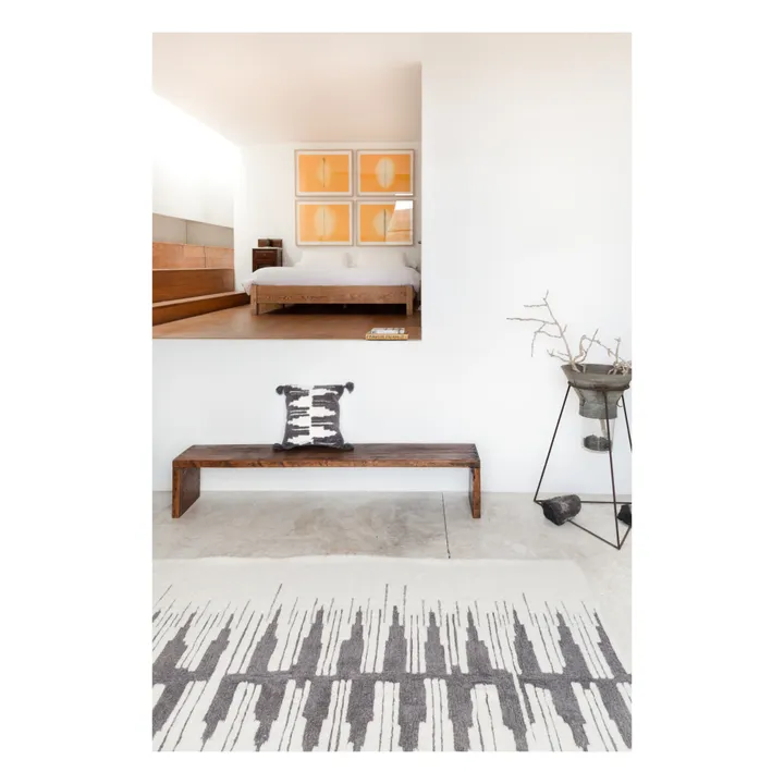 Lorena Canals x Smallable Tapis Zagros Smallable x Lorena Canals | Gris anthracite