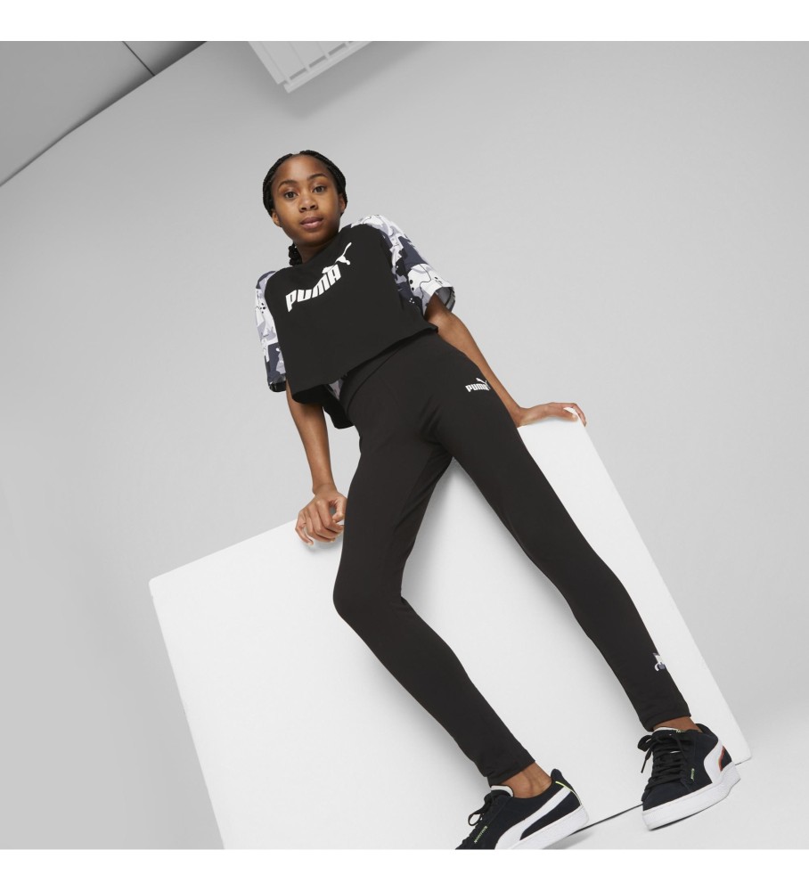 Camiseta Puma Ess+ Street Art Raglan Aop G preta