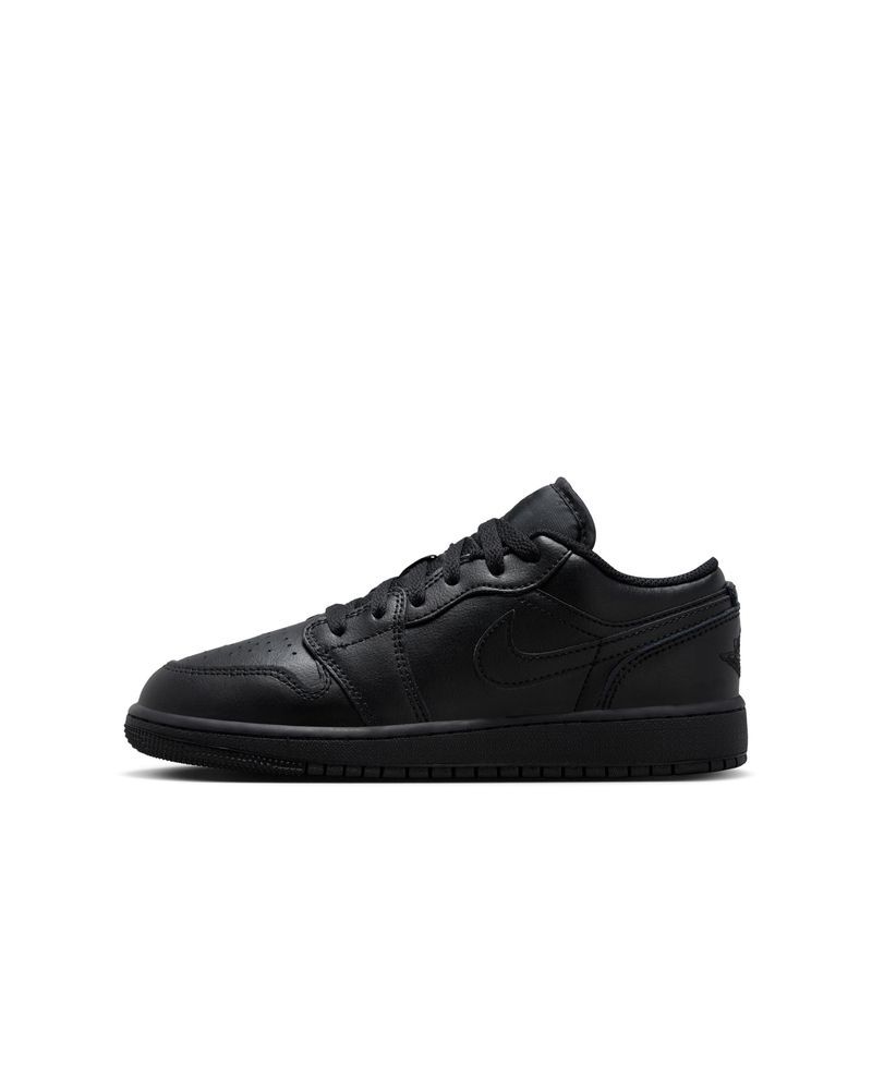 Chaussures Nike Jordan 1 Low Noir pour enfant