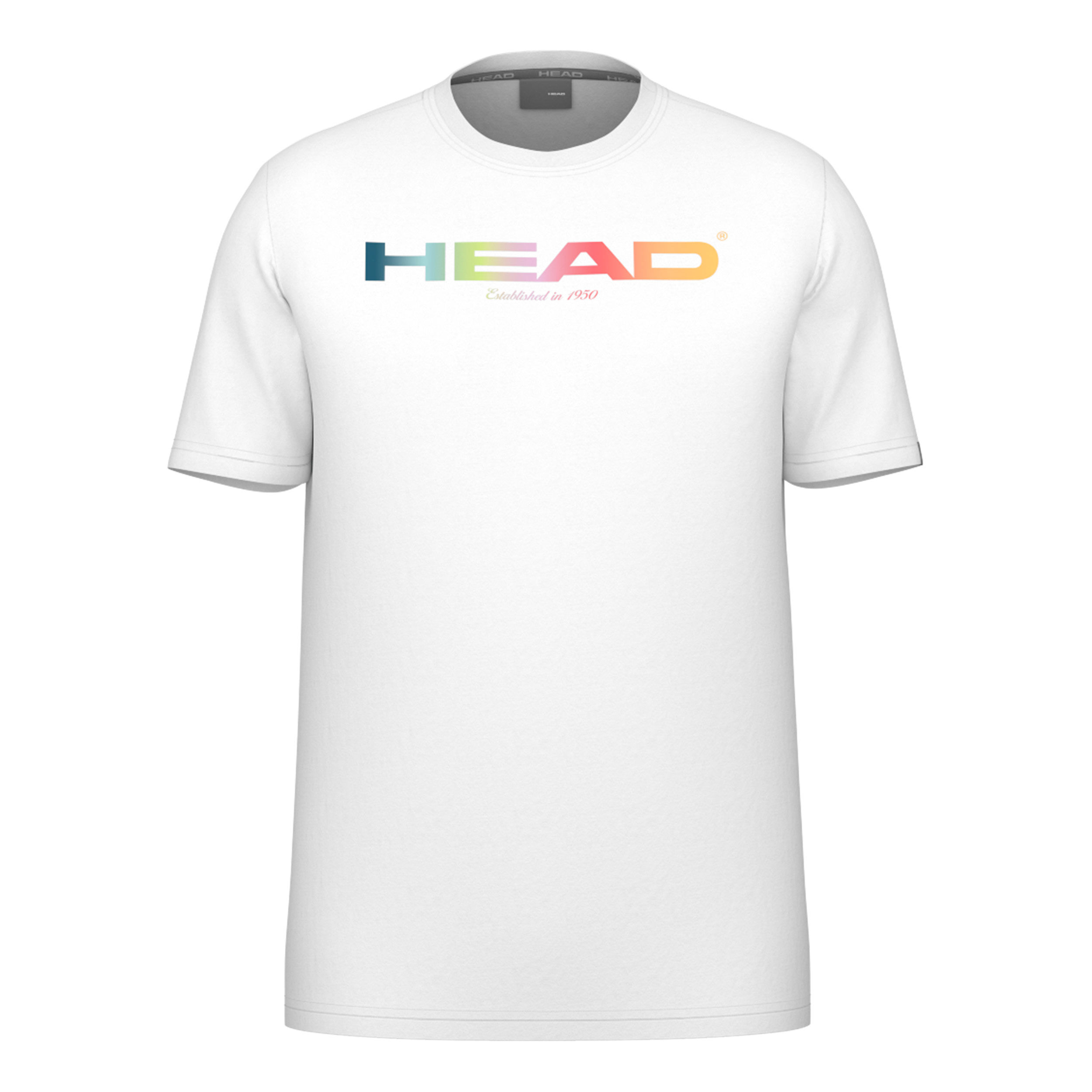 HEAD Rainbow T-shirt Hommes - Blanc