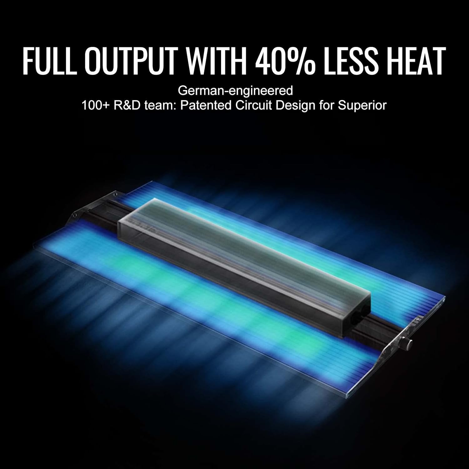 VEVOR 200W Dimmbar Pflanzenlampe 30x40x12cm LED Pflanzenlampe 544x Samsung 281B Vollspektrum 26000lm Lichtstrom Wachstumslampe 760nm Infrarot-Wellenlänge Pflanzenlicht Gewächshaus Anbauzelt Balkon