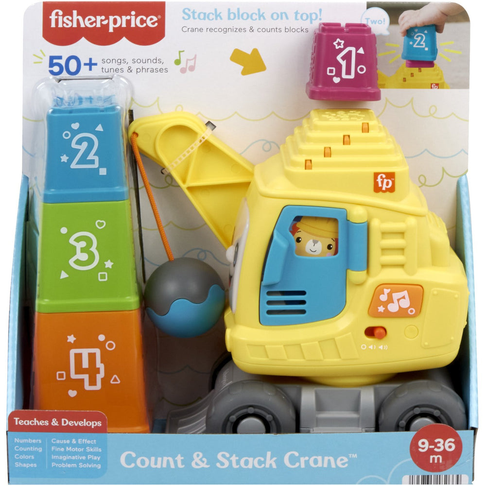 Køb Fisher-Price® Tæl & Stabl Kran