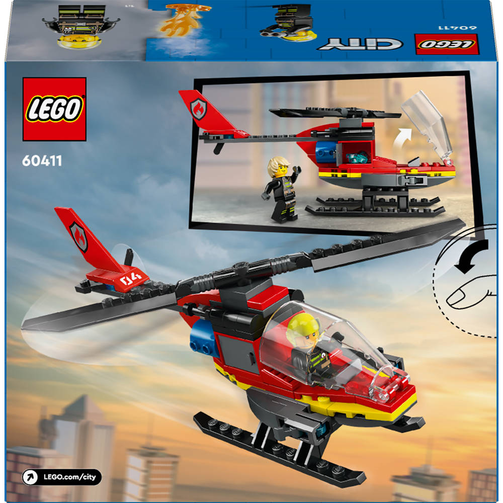 LEGO City brandweerhelikopter 60411