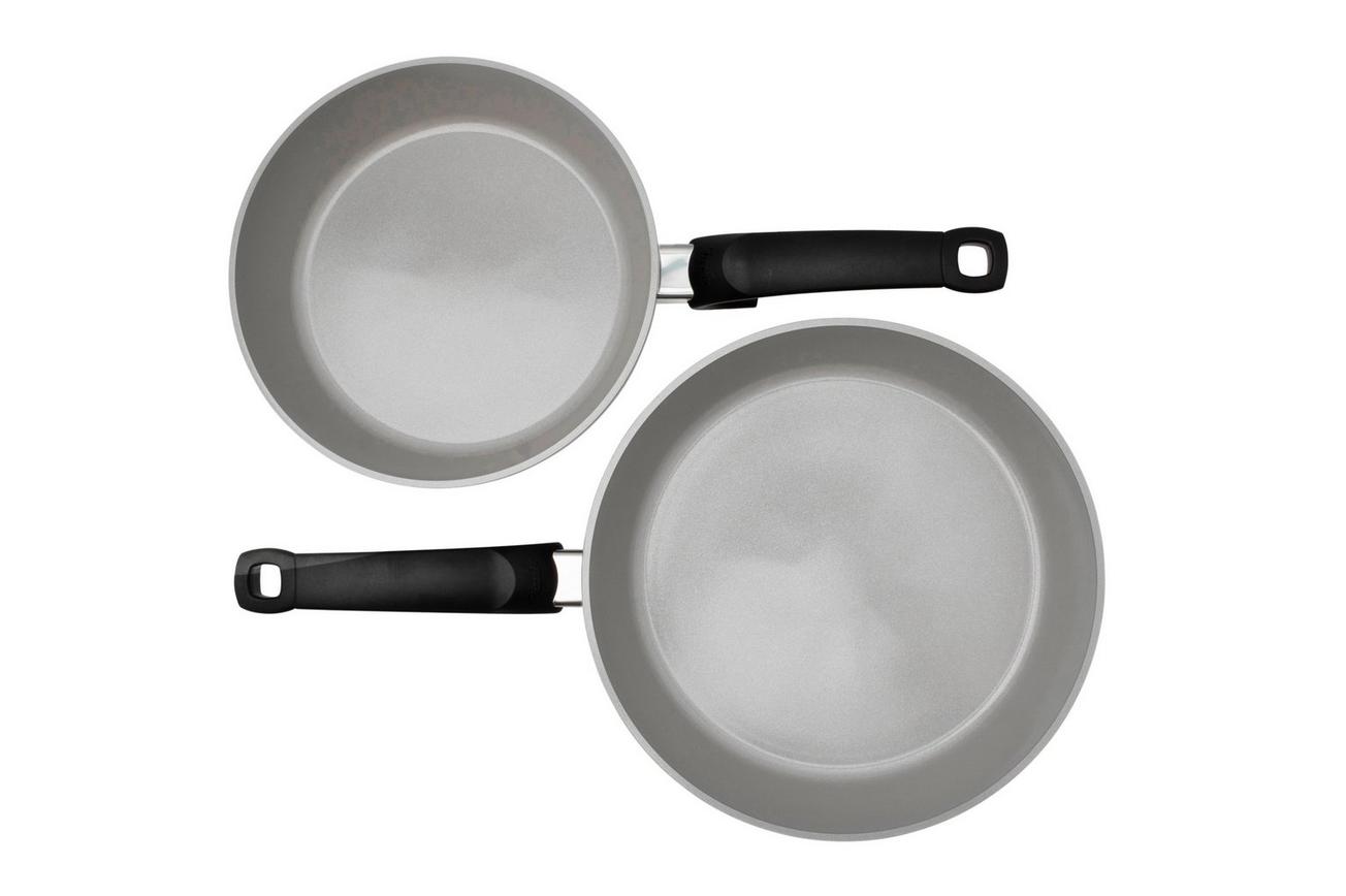 Fissler Ceratal Comfort 159-220-02-100-0, 2-delige koekenpannenset, 24 en 28 cm