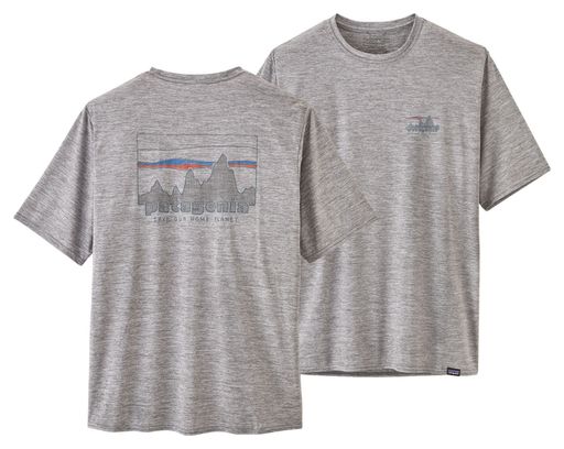 T-Shirt Technique Patagonia Cap Cool Daily Graphic Gris