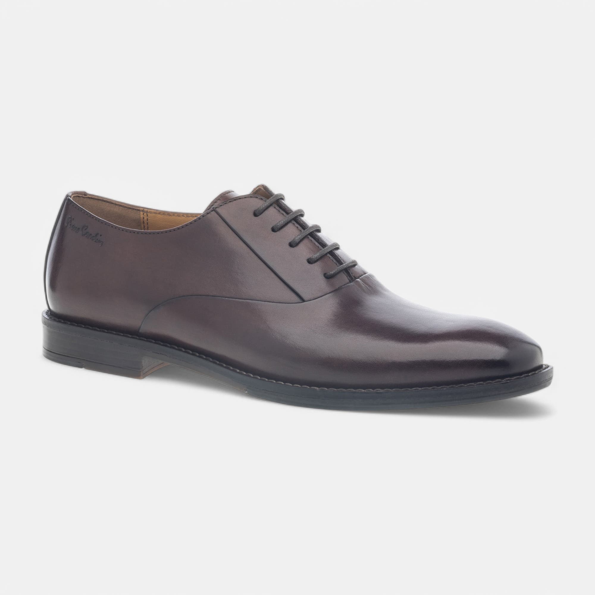 Richelieus Homme en cuir cognac