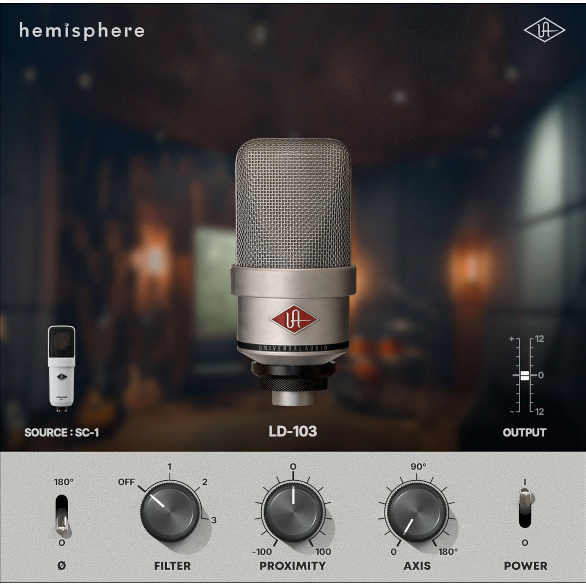 Universal Audio SC-1 grootmembraan condensatormicrofoon