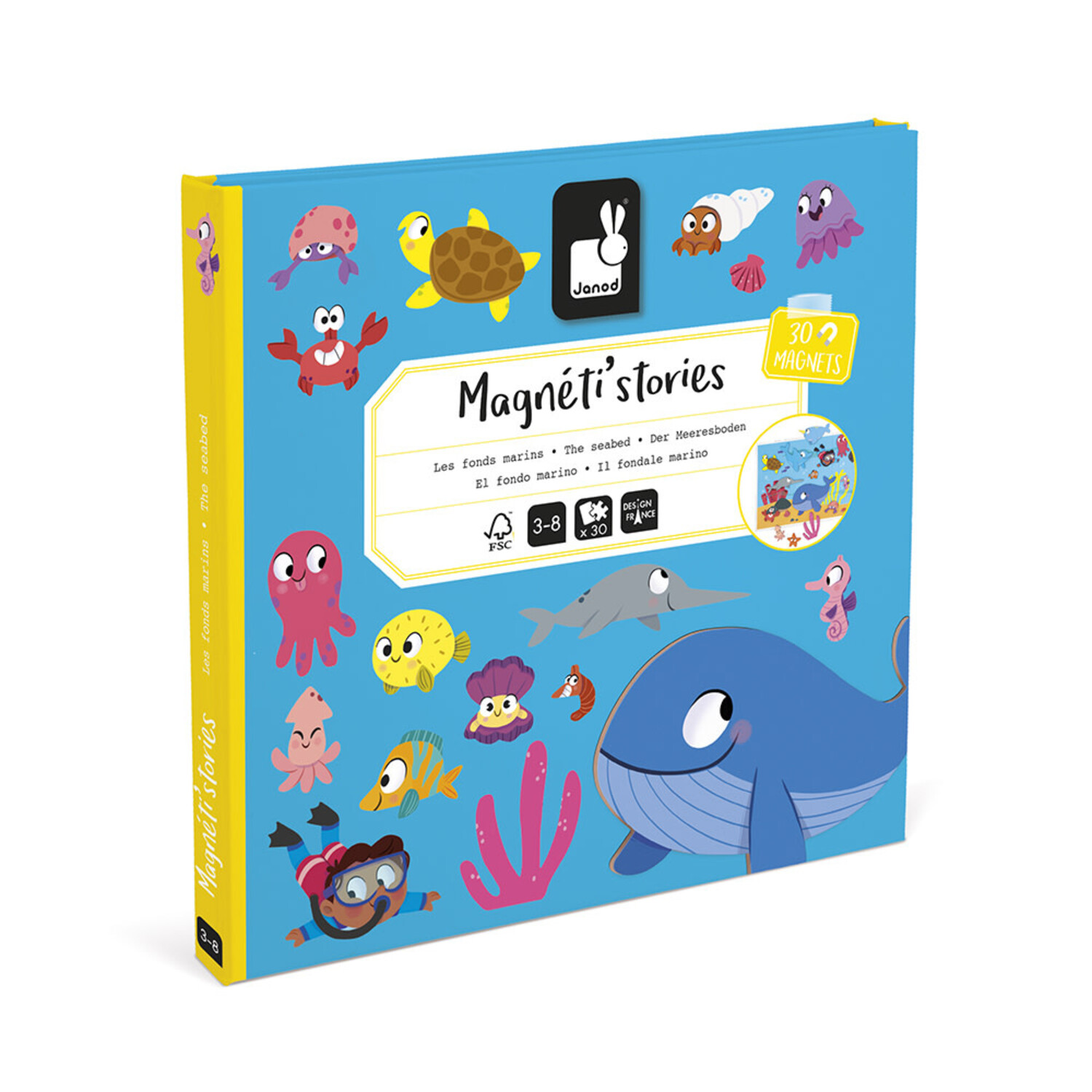 Janod Magneti Stories | Zeedieren