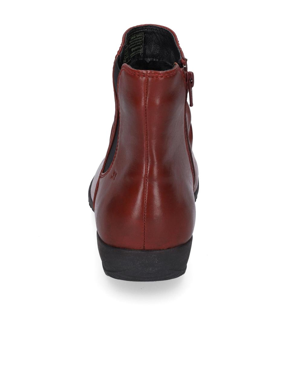 Stiefelette Naly 31, carmin