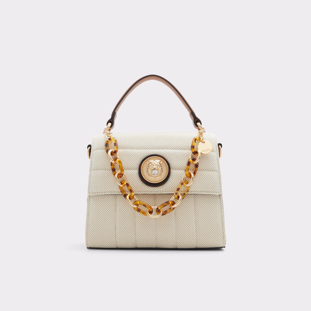 Vardonalx Medium Beige Women Top Handle Bags