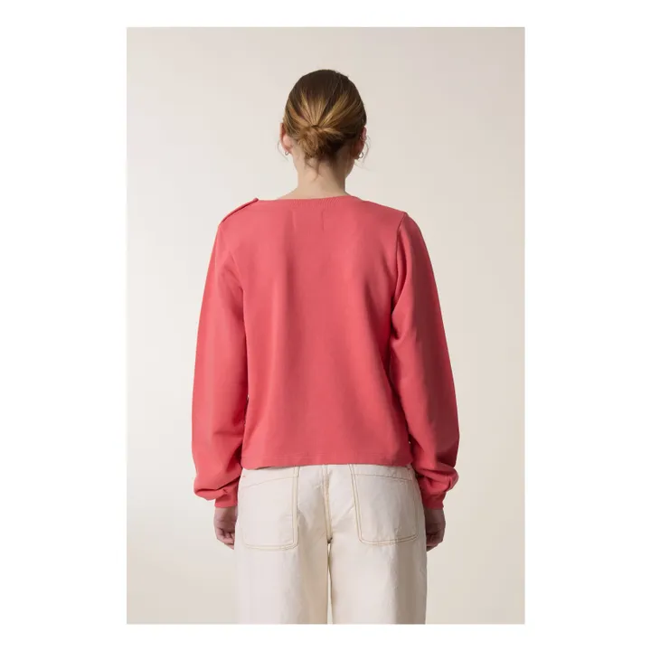 Leon & Harper Sweat Sarah Coton Bio | Corail