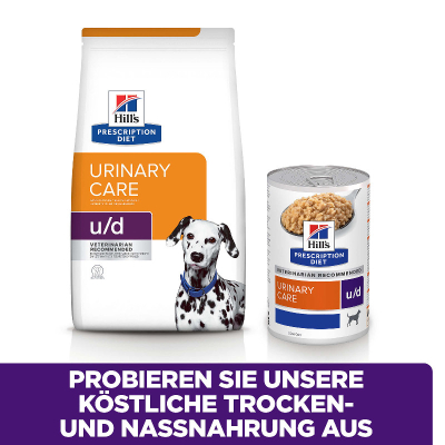 Hill's VET Hund Prescription Diet u/d 12x370g