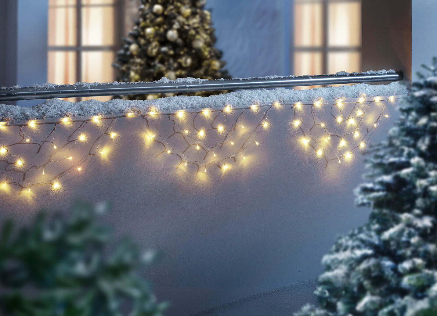 Steckerfertige Bogen-Lichterkette