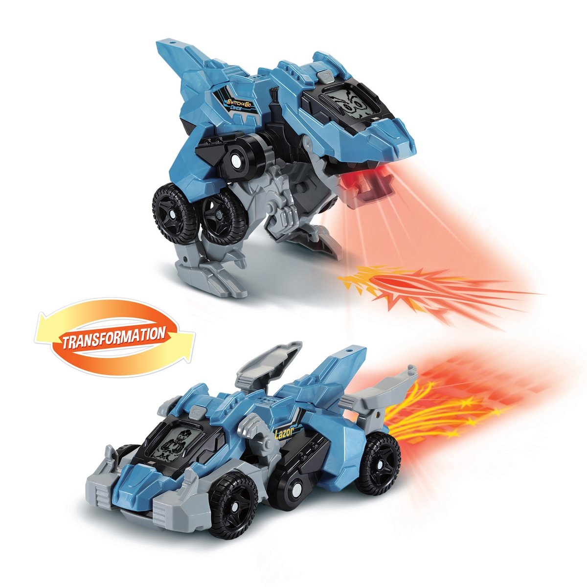 Switch & Go Dinos Fire : Lazor, le super Vélociraptor