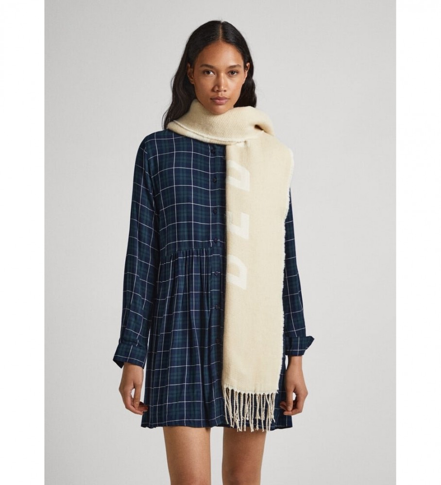 Vestido Isolda azul-marinho da Pepe Jeans