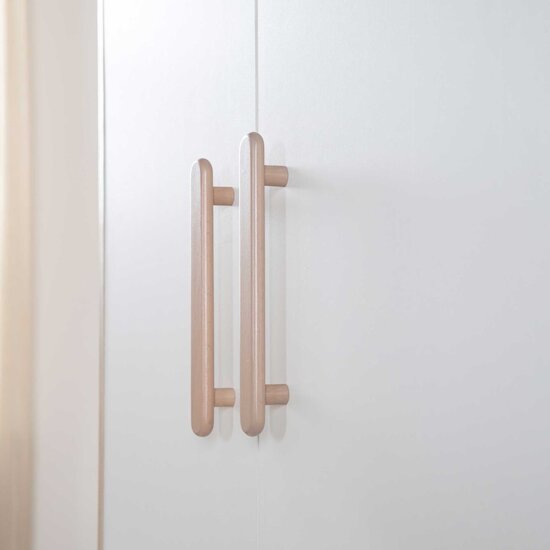 Cabane Armoire 2 Portes   Blanc / Bois        de               Roba