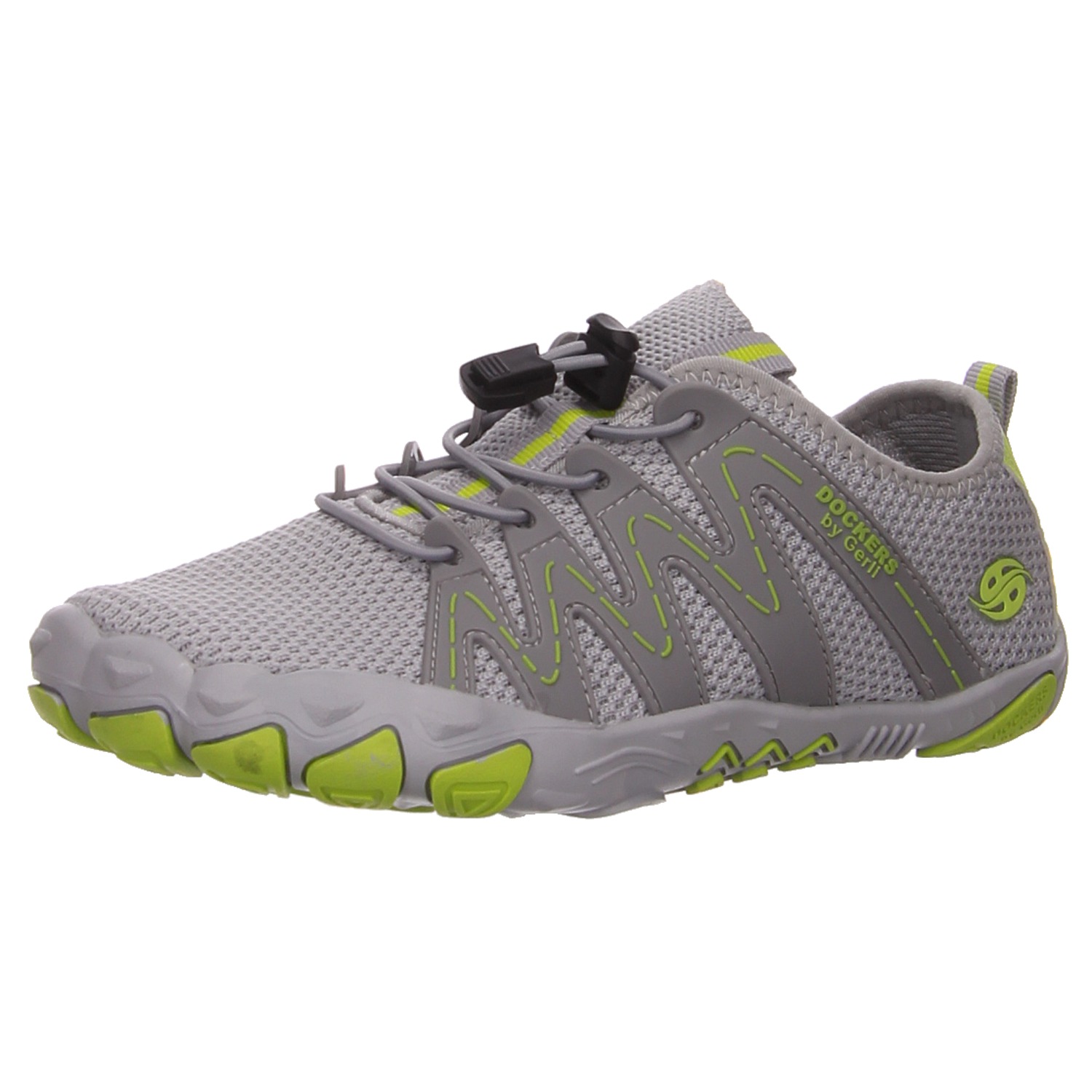 Dockers Barfußschuh grau/grün grau
