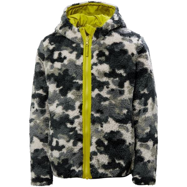 Veste softshell HELLY HANSEN JR CHAMP REVERSIBLE JACKET BRIGHT MOSS