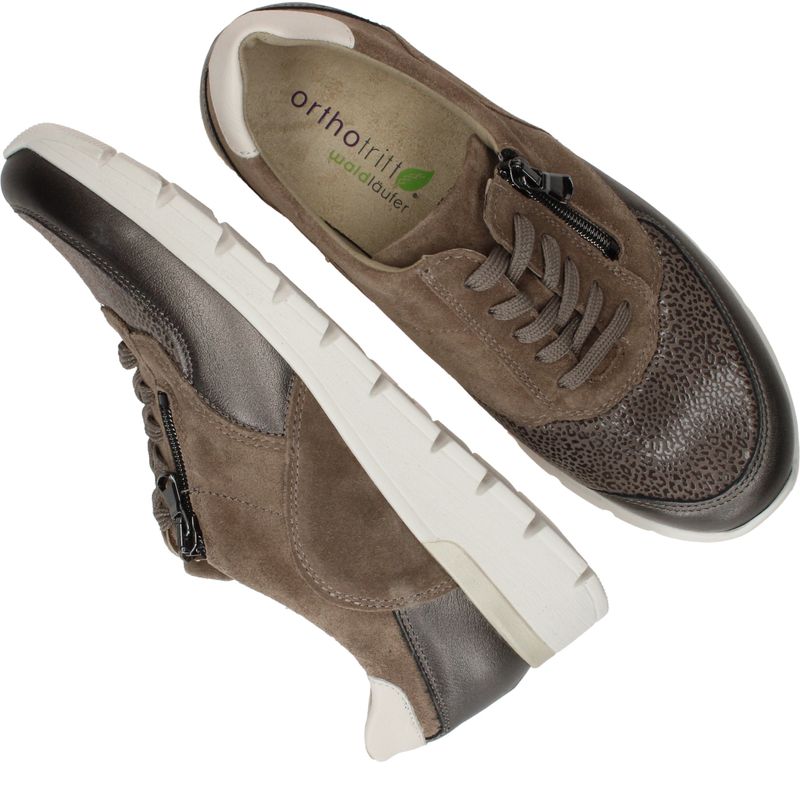 Waldlaufer Ramona Sneakers Bruin Dames