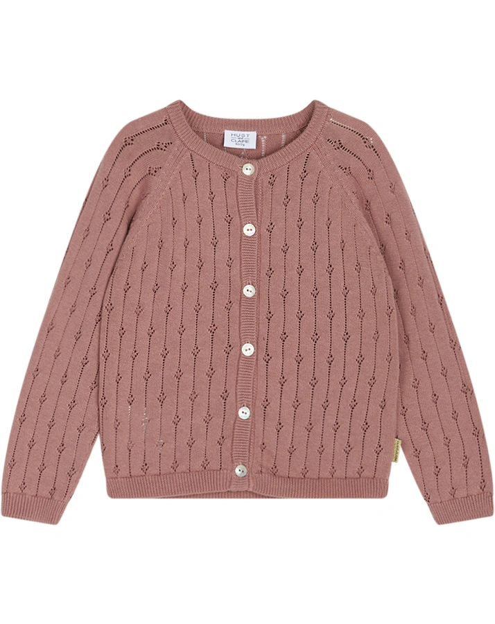 Strickjacke CLEO in ash rose