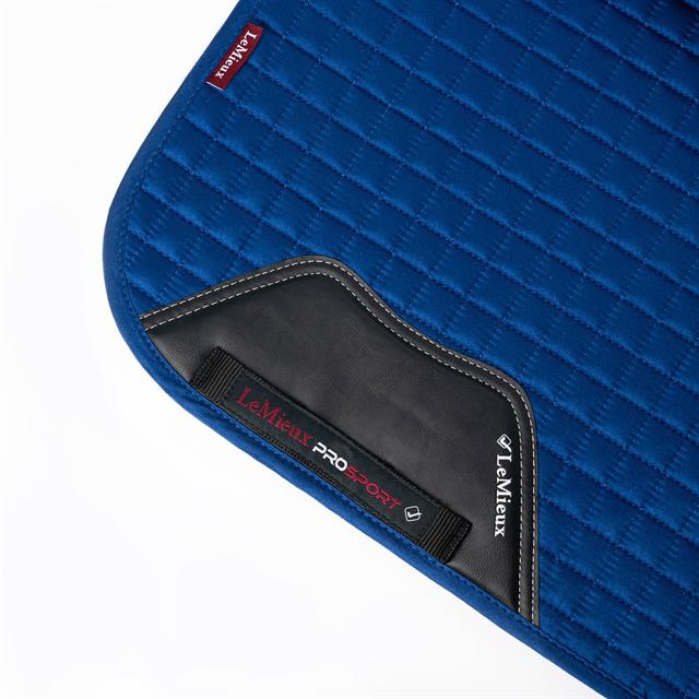 Zadeldek LeMieux Square Suede Middenblauw