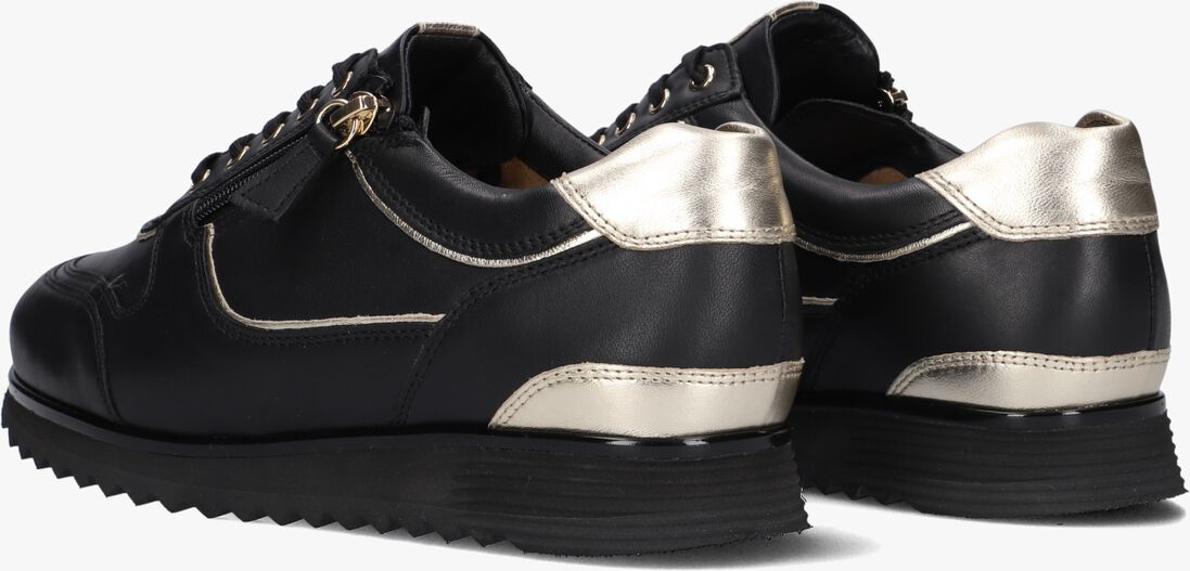 zwarte hassia lage sneakers porto