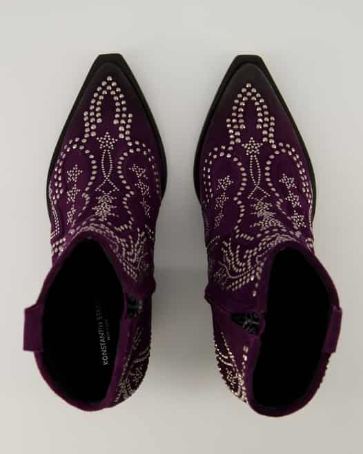 Konstantin Starke M702M14 Cowboyboots in Lila
