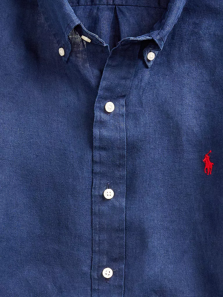 POLO RALPH LAUREN Leinenhemd dunkelblau