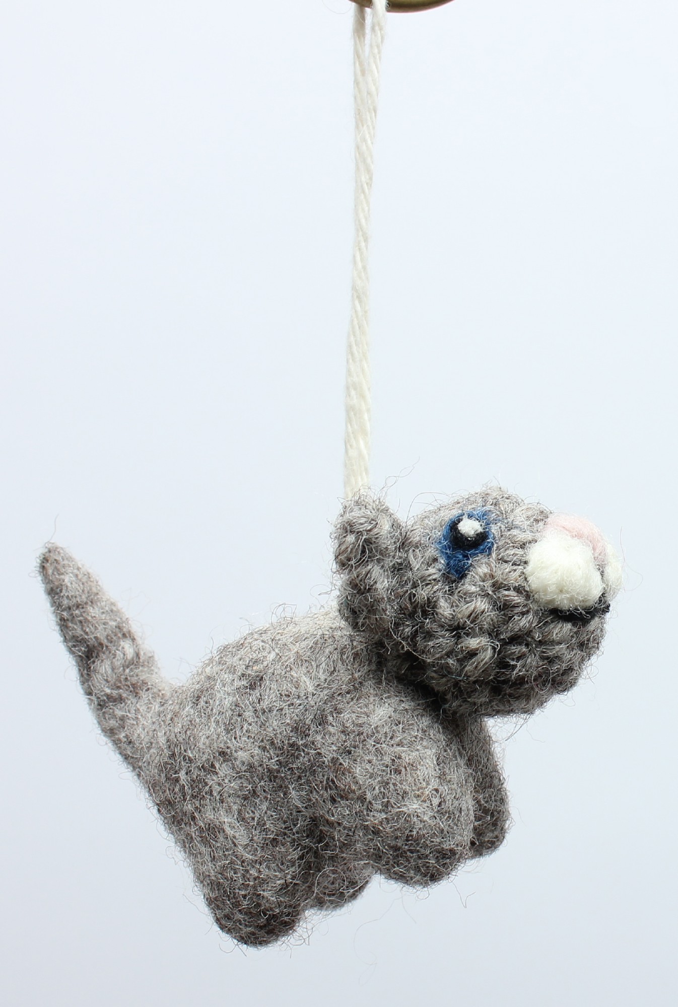 Anhänger 'Katze' aus Filz, H 7 cm, B 4 cm, L 2 cm günstig bestellen