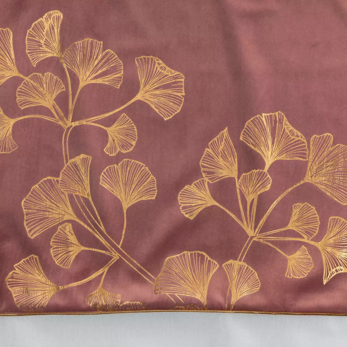 Voilage (140 x 240 cm) Milarose Rose marsala