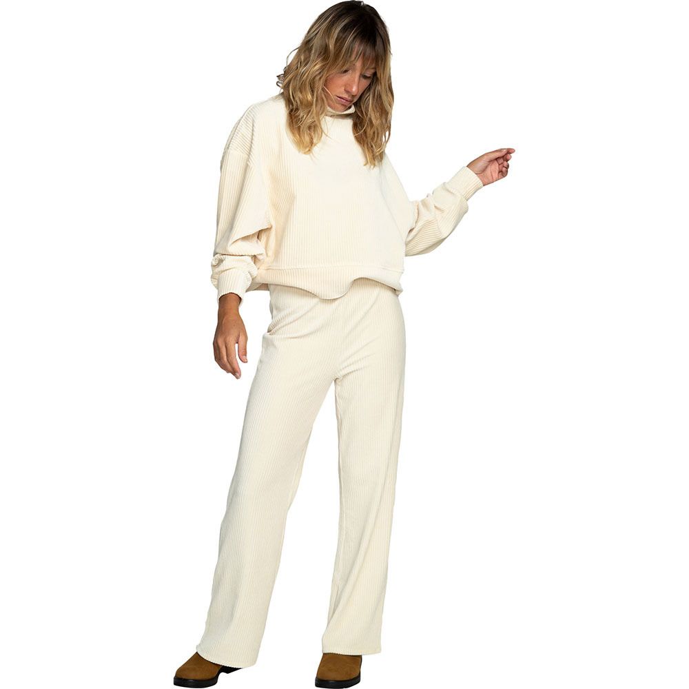 Billabong KEEP IT STRAIGH - Pantalon Femme antique white