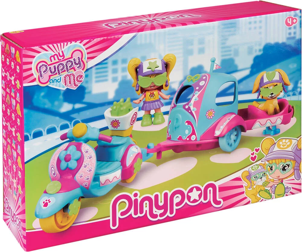 PINYPON - COFFRET MOTO MY PUPPY AND ME