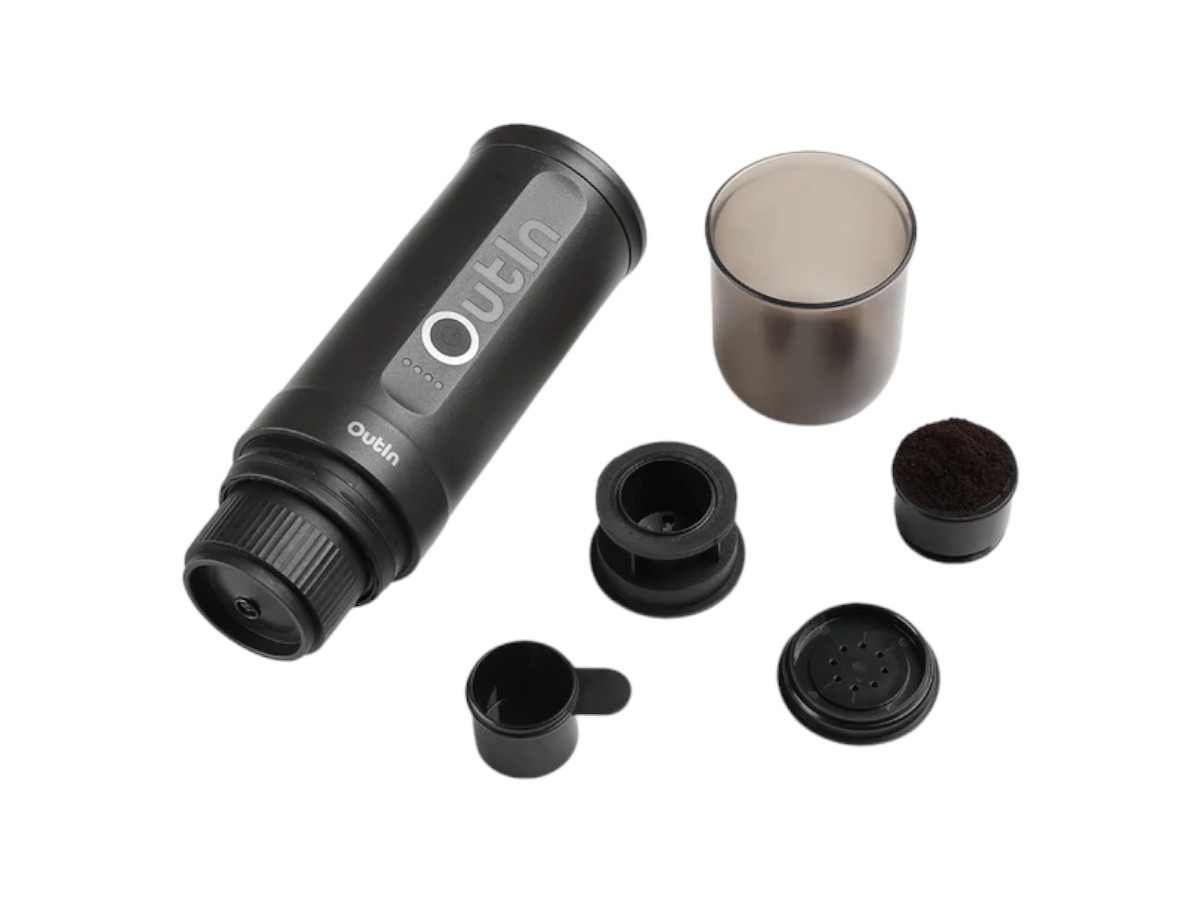 OutIn Nano draagbare elektrische espressomachine - Black