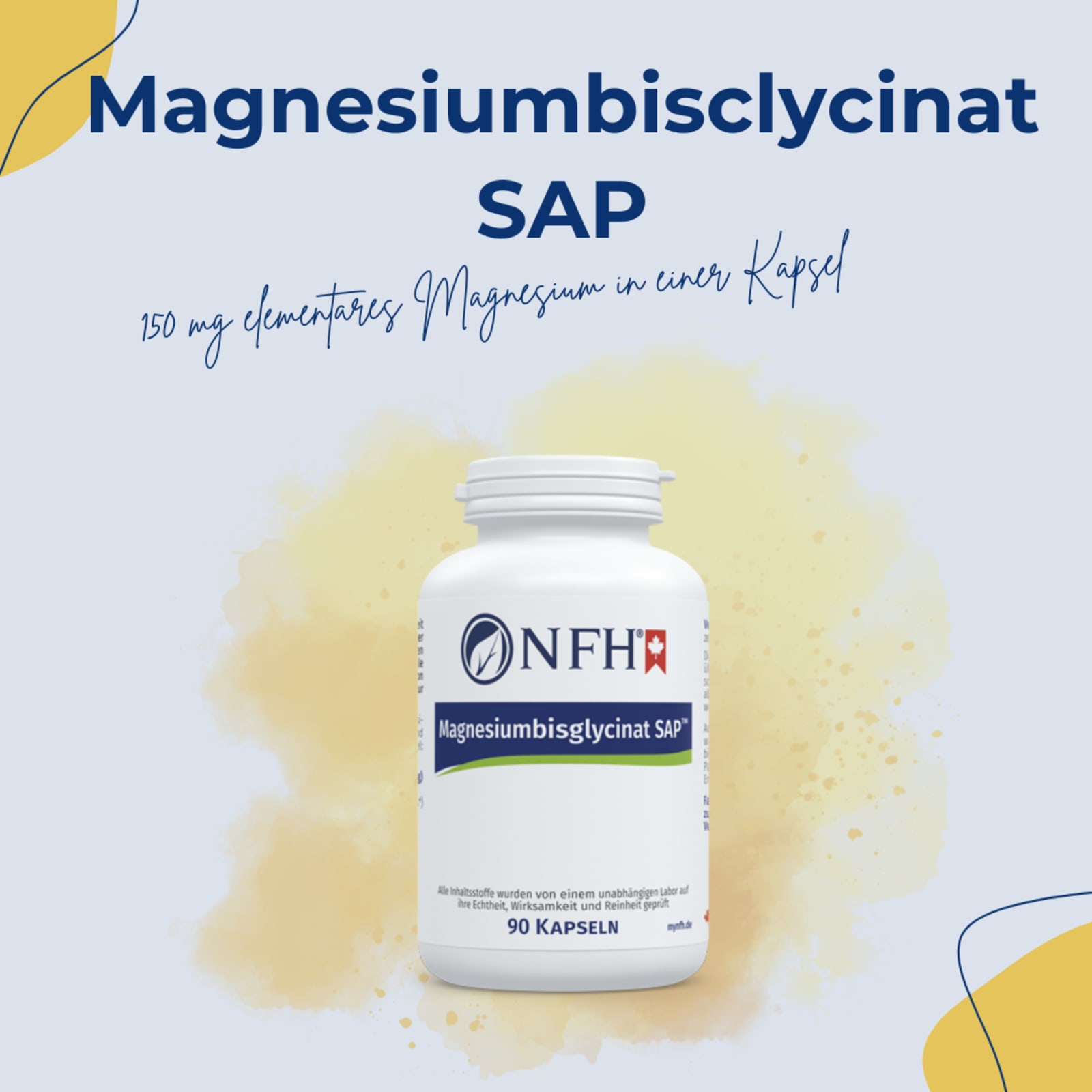 Magnesiumbisglycinat SAP (90 Kapseln)