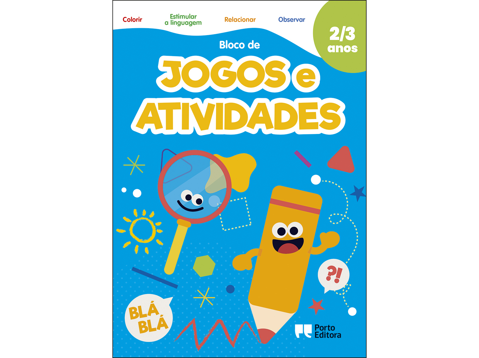 LIVRO BLOCO DE JOGOS E ATIVIDADES - 2/3 ANOS