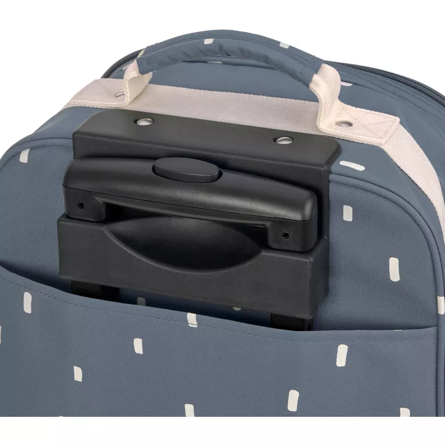 LÄSSIG Trolley Happy Prints midnight blue