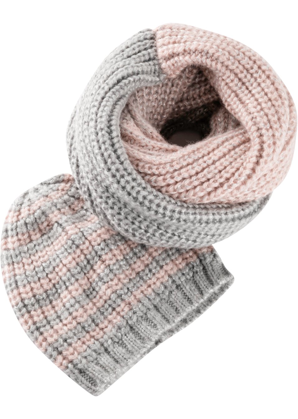 Écharpe loop et bonnet (ens. 2 pces)