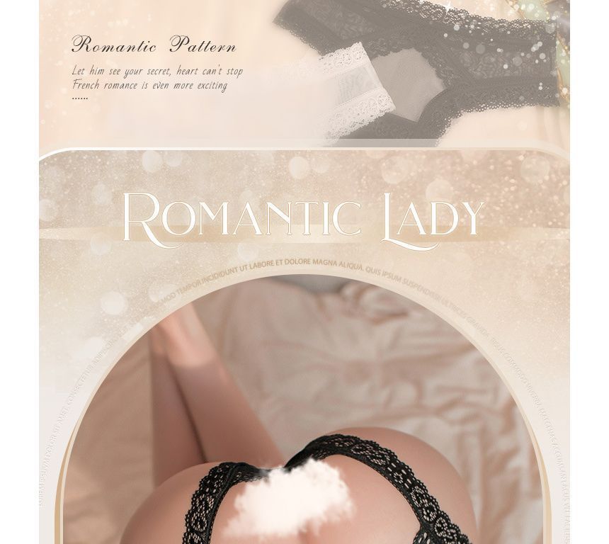 Femmu - Kruisloze uitgesneden lingeriestring