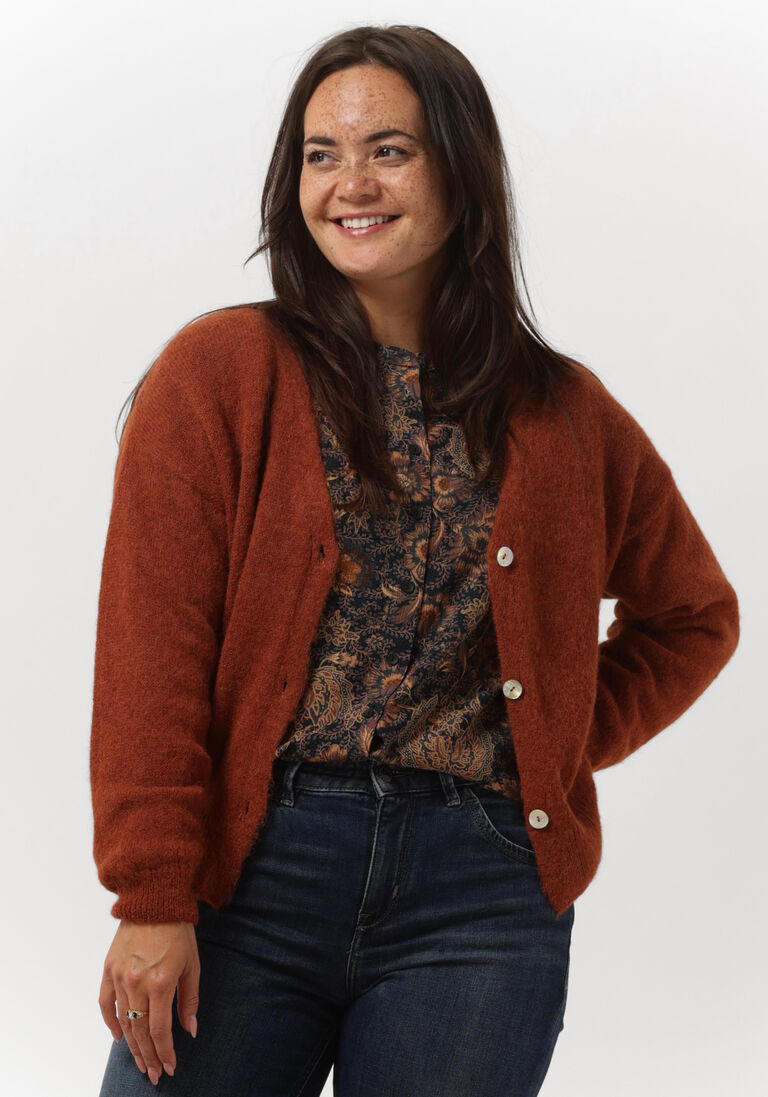 BY-BAR bruine by-bar vest liv cardigan
