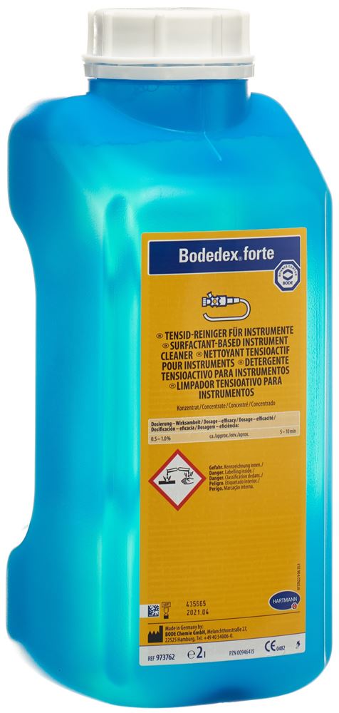 BODEDEX forte Instrumentenreiniger<br>2 l, Flasche, Konzentrat